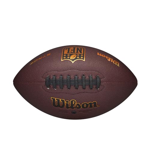WILSON NFL Stride Footballs - color: Brown, size: Official - Ages 14+, style: Stride