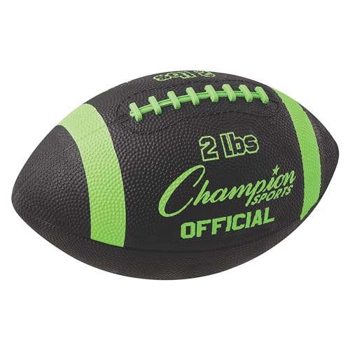 Champion Sports Weighted Football - color: Red/Yellow, size: 2-Pound
