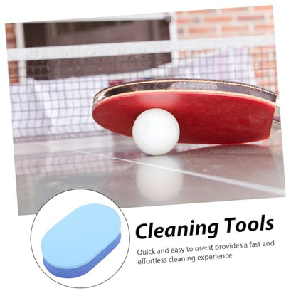 BESPORTBLE Table Tennis Paddle Cleaning Sponge Portable Racket Cleaner with Cleaning Technology for Rubber and Sponge Maintenance