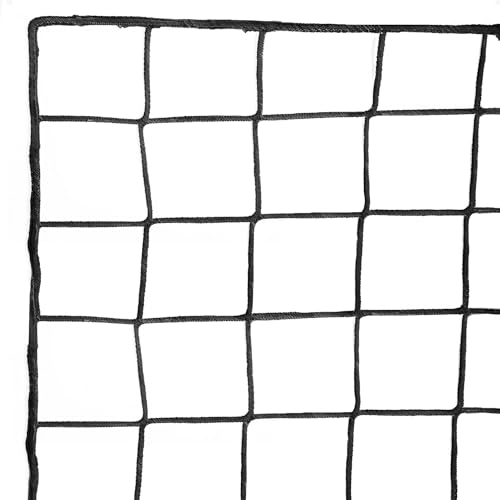 Soccer Backstop Net, High Impact Barrier Net, Nylon Practice Sports Netting 10x20ft/10x30ft/10x40ft (Installation Rope Included) - size: 10x10ft