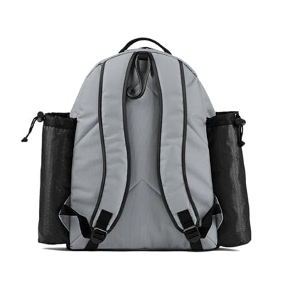 Boombah Tyro Baseball/Softball Bat Backpack - 20" x 15" x 10" - Holds 2 Bats up to Barrel Size of 2-5/8" - color: Gray/Black_C23
