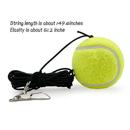 Tennis Balls with String, 6 Pack, Green, Tennis Training Tool - color: 3Pcs, size: Basic