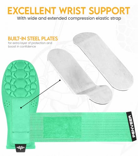 Baseball Sliding Mitt Youth & Adult, Sliding Glove for Baseball, Softball Sliding Guard, Left and Right Hands - color: Light Green, size: Adult