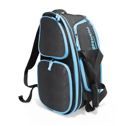 Mangrove Pickleball Backpack, 2025 Pickleball Bag Fits 4+ Paddles & Pickle Ball Accessories, Large Paddle Bag with Fence Hook, Extra Pockets, Ventilated Shoes Storage