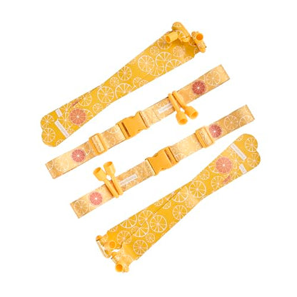 Flag Football Belts, Flag Football Kit for Children/Teenagers/Adults - color: Yellow