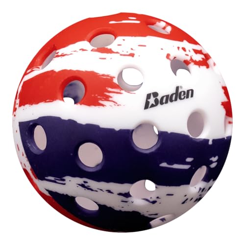 Baden Rival 40 Pickleball Balls | Set of 3 | USAPA Approved | Durable for Consistent Play | Neon Green - color: Patriot 40