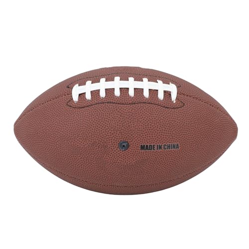 Size 9 Football, Abrasion Impact PU Sports Training Football with Exceptional Bounce Back, for Outdoor Match Practice Kids Adults