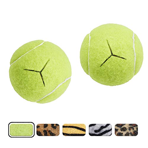 STARTOP Deluxe Pre Cut Walker Tennis Ball Glides - Walkers Legs Universal Precut Glide Balls, Accessories Gifts for Elderly Seniors or Medical Rehab - color: Yellow