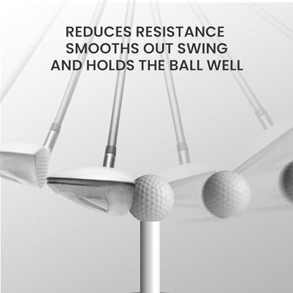 FINGER TEN Golf Rubber Tees Driving Range Value 3/4 Pack, Mixed or Same Size 1.5’’ 2.25’’ 2.75’’ 3’’ for Durable Practice Mat Holds Ball Well