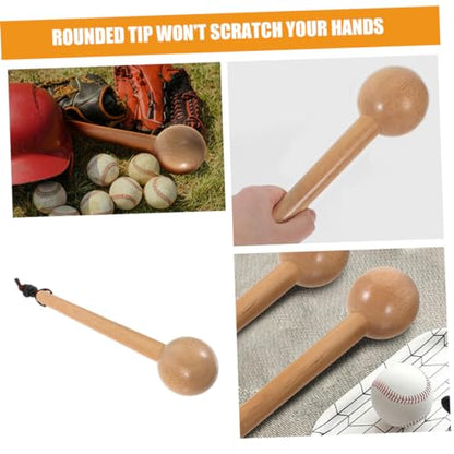 2Pcs Baseball Glove Mallet Wooden Hammer for Shaping Training Softball Baseball Glove Break Tool Portable Durable Design