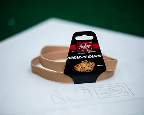 Rawlings | Jumbo Rubber Bands (Pair) | Baseball/Softball Glove Break-In Aid