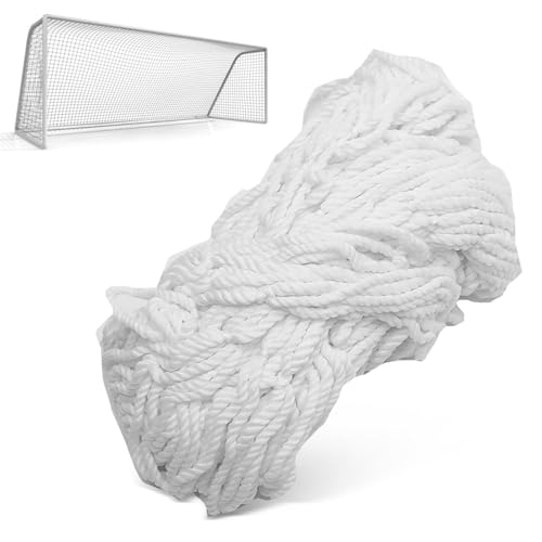 Soccer Net 8x6, Soccer Net for Replacement Football Goal Netting High Impact Sports Practice Barrier for Adults and Youth Football Practice, 8 X 6 Ft