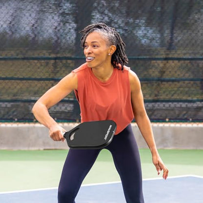 PICKLETECH Pickleball Paddle Protection Tape - Paddle Head Edge Guard - Racket Edge Protection Tape -Fit Perfectly Curved Edge -No Wrinkling - color: Black, size: Width 26mm