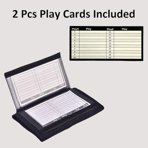 Play Wristband (Adult) with Triple Windows-Great for Tackle,Touch,and Football