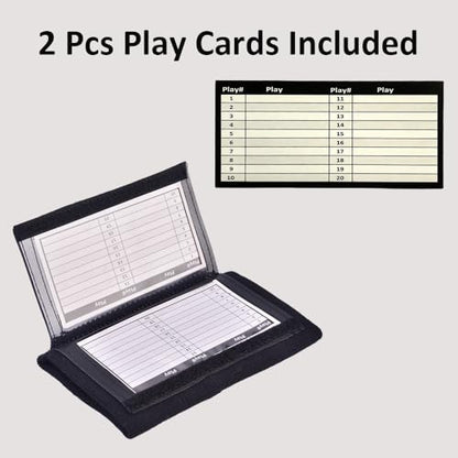 Play Wristband (Adult) with Triple Windows-Great for Tackle,Touch,and Football