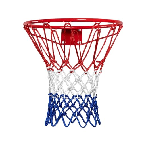 Thickening Basketball Net Replacement Heavy Duty, 12 Loops, [6.88Ounce],Upgrade Thick Professional Basketball Nets Outdoor, All Weather Anti Whip, Fits Standard Basketball Hoop Indoor or Outdoor
