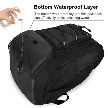 Goloni 40L Baseball Bag, Softball Bat Bag with Shoes Compartment,Fence Hook,Backpack for Baseball, T-Ball & Softball Equipment & Gear