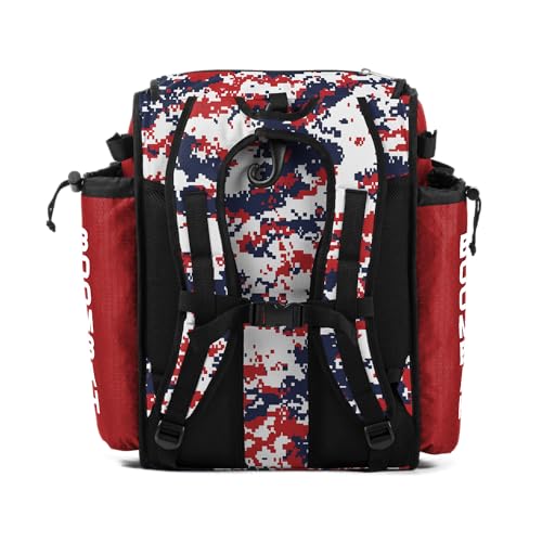 Boombah Mini Superpack Bat Bag Digital Camo Red/Navy PS-9014-3001C23 RD/N - color: Red/Navy_C23