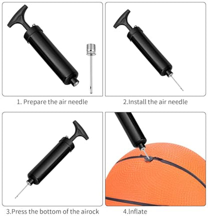 34 Pcs Bicycle Pump Needle, Ball Inflator Needles for Balls with Pump Needles, Universal Inflating Adapters for Bicycles, Sport Balls, Inflatables