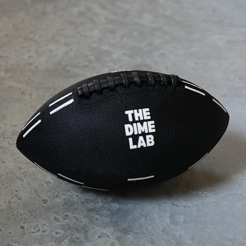 The Dime Lab Water Football - Waterproof Football for Pools, Beaches, & Lakes - Strong Grip Training, Outdoor, All-Weather Water Toys for All Ages