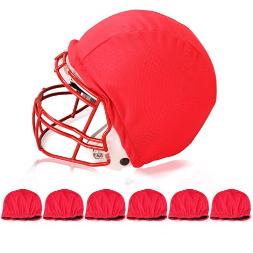 Football Helmet Covers Scrimmage Caps-Perfect for Football, Hockey, and Lacrosse Practice Sessions.The Fabric is Elastic& Bright Colors for Team Identification