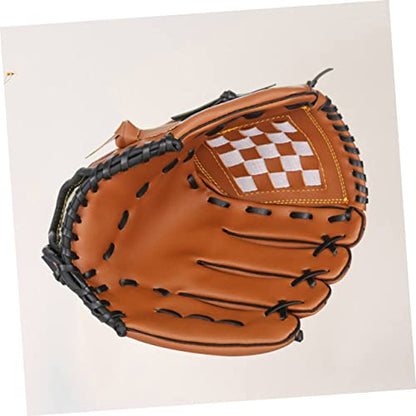 Sports Infielder's Glove Thicken Infield Pitcher Softball Glove Mittens Baseball Batting Mens