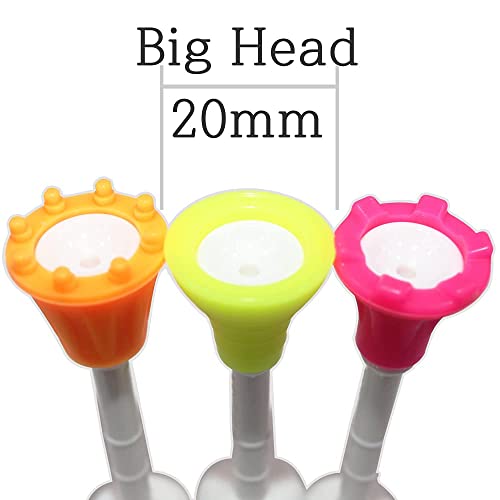 BIRDIE79 Upgraded Premium Big Head(Silicone) Golf Tees 3-1/4 – Height Adjustable – Easy Tee Up -Tee Off with Greater Consistency – Excellent Durability – Golf Tee Hanger – 1Pack