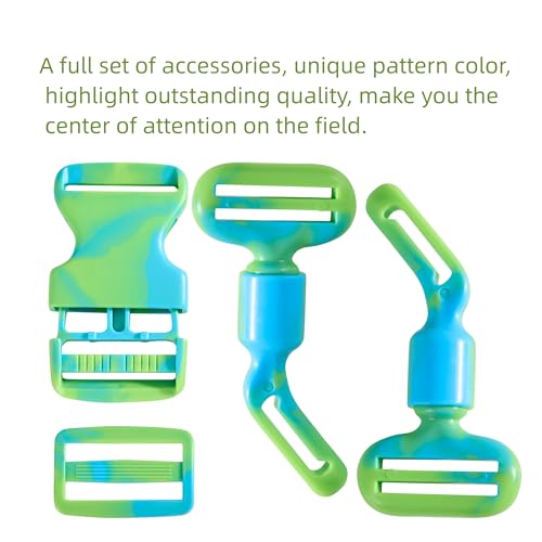Flag Football Belts, Flag Football Kit for Children/Teenagers/Adults - color: Yellow Green