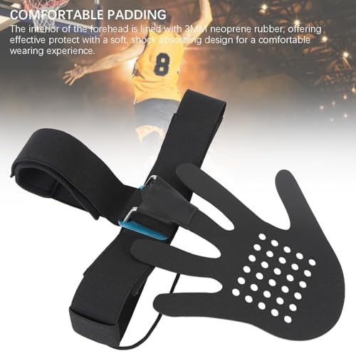 RiToEasysports Face Guard, Adjustable 3D Eye Blocking Guard Basketball Headgear for Dribbling Training