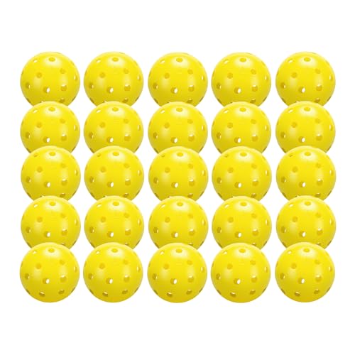 JOOLA Heleus Pickleballs - Competition Outdoor Pickleball Balls - USAPA Approved Balls for Tournaments - Durable Pickleballs for Indoor Play & Outdoor Courts - size: 25 pack
