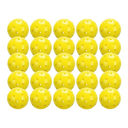 JOOLA Heleus Pickleballs - Competition Outdoor Pickleball Balls - USAPA Approved Balls for Tournaments - Durable Pickleballs for Indoor Play & Outdoor Courts - size: 25 pack