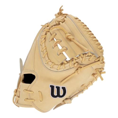Wilson 2024 Classics Series A2000 Baseball Gloves - color: Blonde/Black, size: Catcher - 33.5"