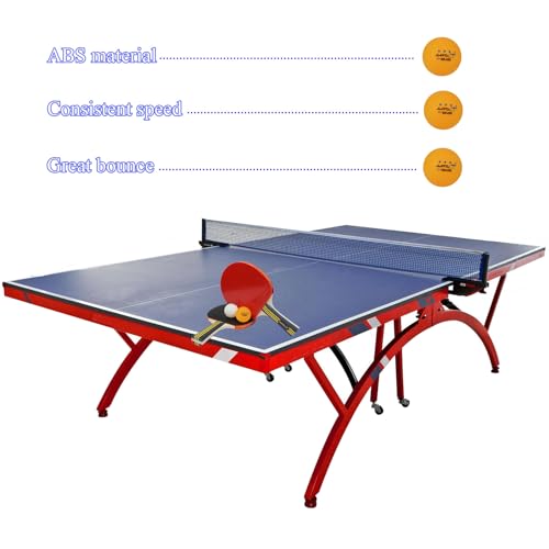 MAPOL 100 Counts 3-Star Orange Practice Ping Pong Balls Advanced Table Tennis Balls