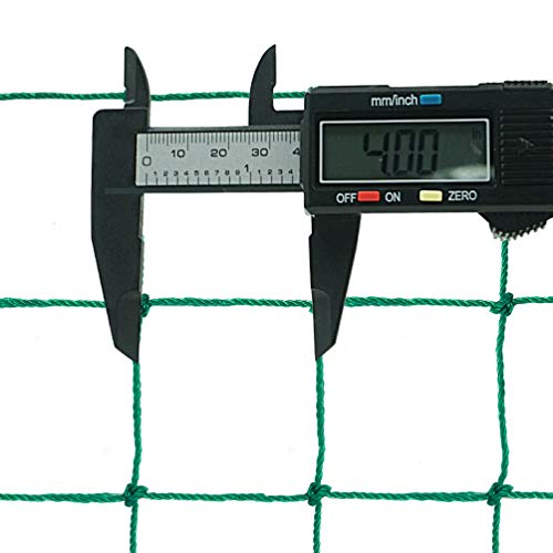 Aoneky Soccer Backstop Net - Heavy Duty Practice Barrier & Containment Net for Training, High Impact Hitting Netting, 10-15 x 10-60 Ft Sizes for Football/Soccer - size: 10 x 50 ft