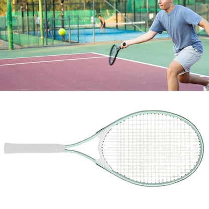 Adult Tennis Racket Beginners Practical Comfortable for Training Lightweight for Park Summer Beach Practice Outdoor Game, Green