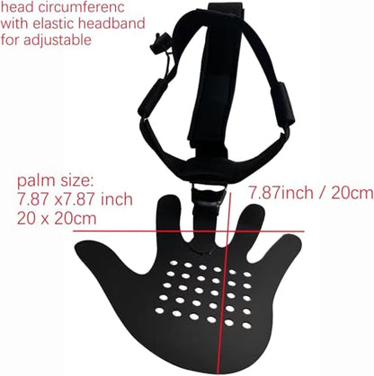 Blocking Guards Basketball Defensive Mask, Eye-Blocking Shooting Training Maskwith Headband, Guard Shooter Jump Shot Basketball Game Training Equipment