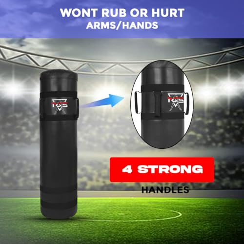 PGS Football Tackling Dummy Heavy Duty - Great for Tackle Football Contact Drills, Kickboxing, Martial Arts & Sports Training - UNFILLED
