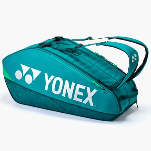 YONEX Pro Racquet 6-Pack Bag | Durable Lightweight Multi-Compartment 6-Racquet Tennis Gear Backpack with Shoe Compartment