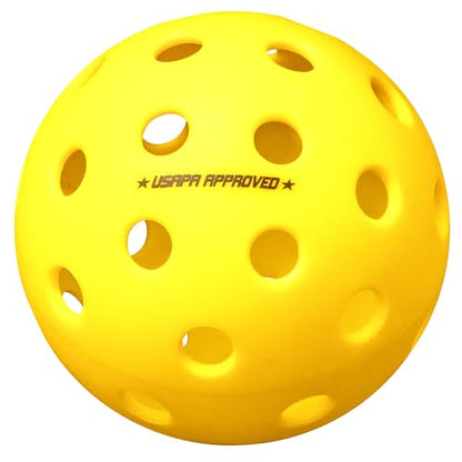 Onix Fuse G2 Outdoor Pickleball Balls USA Pickleball Approved - color: Yellow, size: 3 Pack