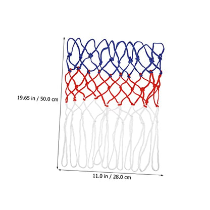 2Pcs Outdoor Basketball Net Durable Replacement Nets for Hoops for Basketball Shot Practice and Training