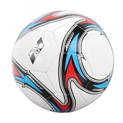 RiToEasysports Size 5 Soccer Ball, Professional PVC Rubber Wear Proof Training Ball, Indoor Outdoor Sports Ball for Adults Teenagers Practice Matches Gifts