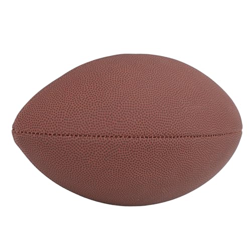 Youth Football Junior Football Kids Built to Last PU Material Size 9 with Exceptional Bounce for Matches Training Recreational Play (Brown)