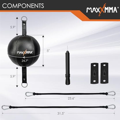 MaxxMMA Double End Ball, Pump Included