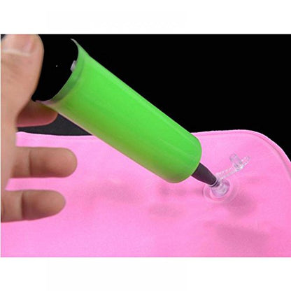 Small Ball Pump - Air Pump for Inflatables with Needle for Basketball, Volleyball, Soccer, Football, and Sport Ball Inflation - Additional Inflating Needles