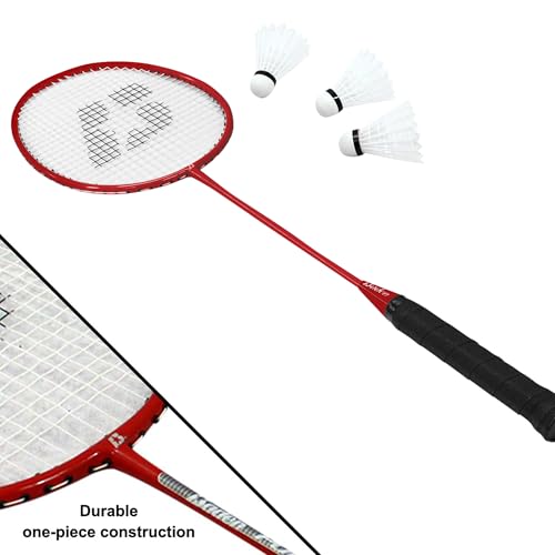 BadenBaden Champions Volleyball Badminton Combo Set - color: Black/Red