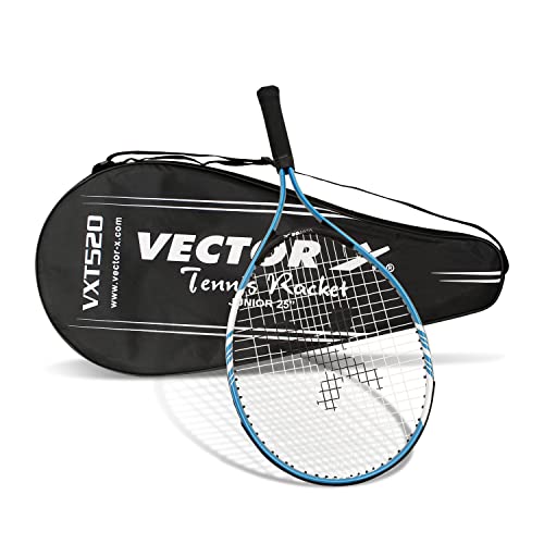 Vector X VXT-520 Strung Tennis Racquet/Rackets (25-inch, 3/4 Cover)