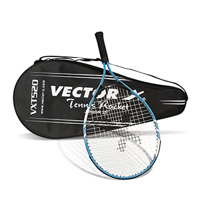 Vector X VXT-520 Strung Tennis Racquet/Rackets (25-inch, 3/4 Cover)