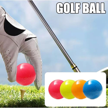 Professional Golf Practice Balls 6cm Diameter 3 Layer Construction Golf Balls High Impacts Resistance Enduring