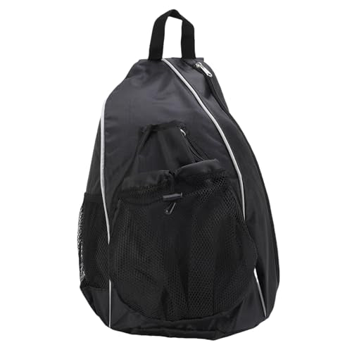 Sorandy 35L Large Capacity Backpack, Oxford Fabric Sports Bag, Fence Hook Bag with Secure Carry, Ideal for Balls, Rackets, Water Bottle, Shoes & Outdoor Activities