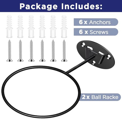 Basketball-Holder Wall Mount